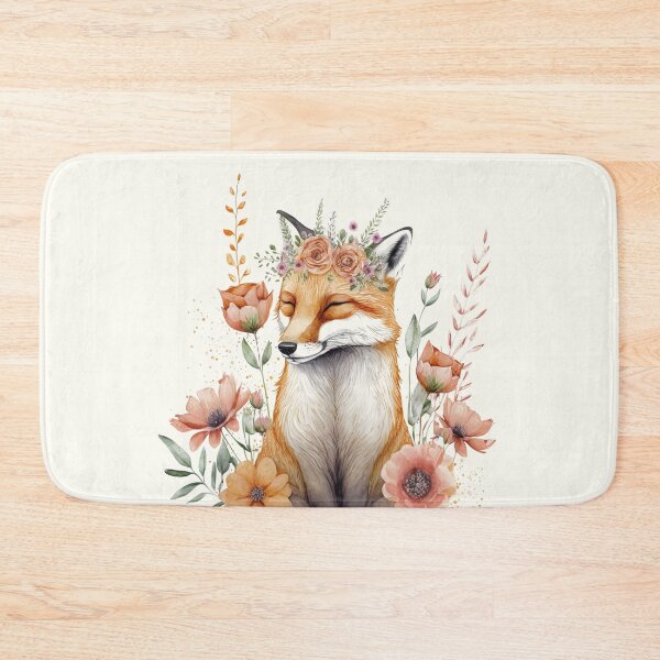 Item preview, Cute Boho Smiling Fox designed and sold by Odd World.