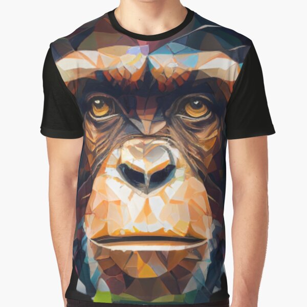 Item preview, Chimpanzee - The Abstract Collection designed and sold by FiveIntentions.