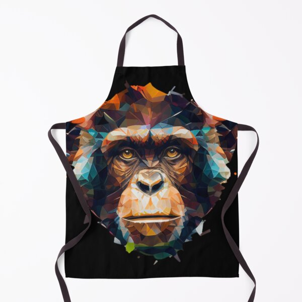 Item preview, Chimpanzee - The Abstract Collection designed and sold by FiveIntentions.