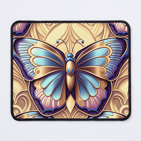 Item preview, Gold Butterfly Pattern | Glamourous Butterfly | Royal Butterfly | Insect Lover | high resolution designed and sold by Synthetic-Intel.