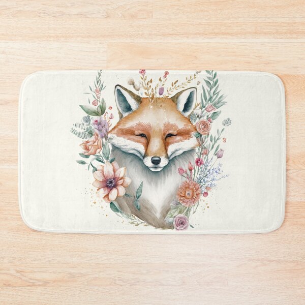 Item preview, Cute Boho Smiling Fox designed and sold by Odd World.