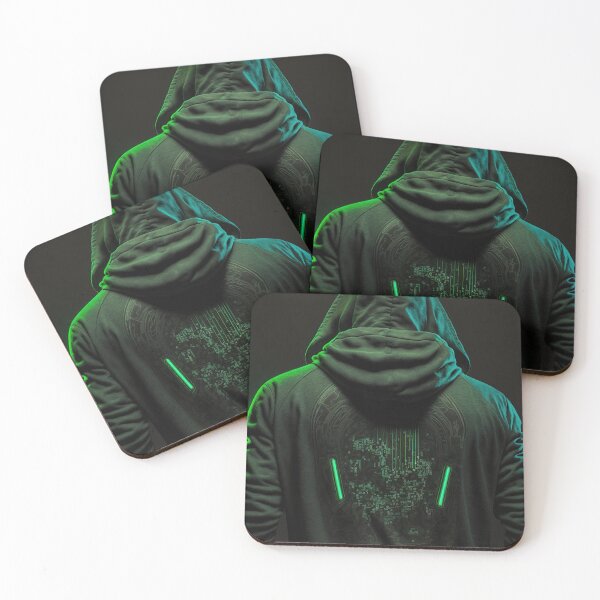 Item preview, The back of an anonymous hacker designed and sold by DSAHART.