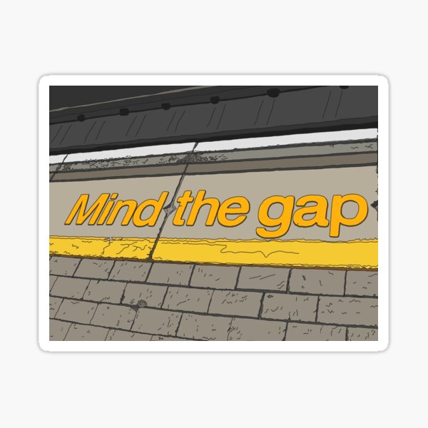 A day in London Sticker