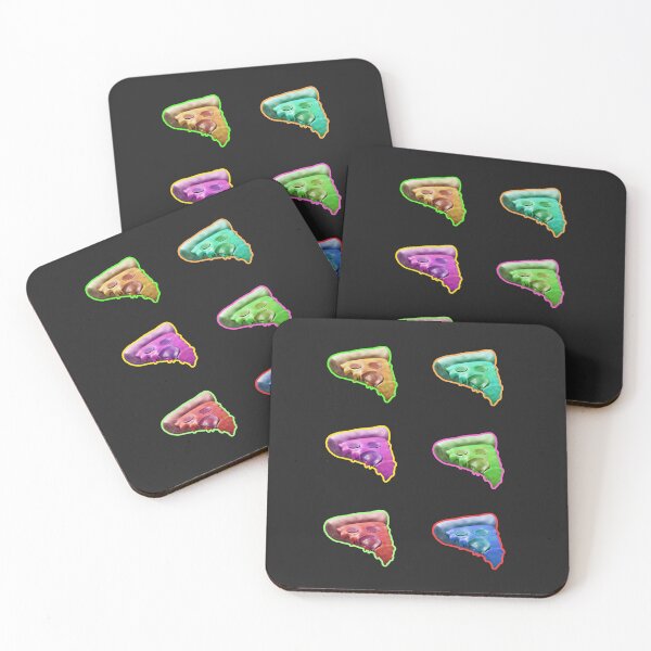 Item preview, Neon Pizza Radical 3D Set Outline designed and sold by Gravedrinker.