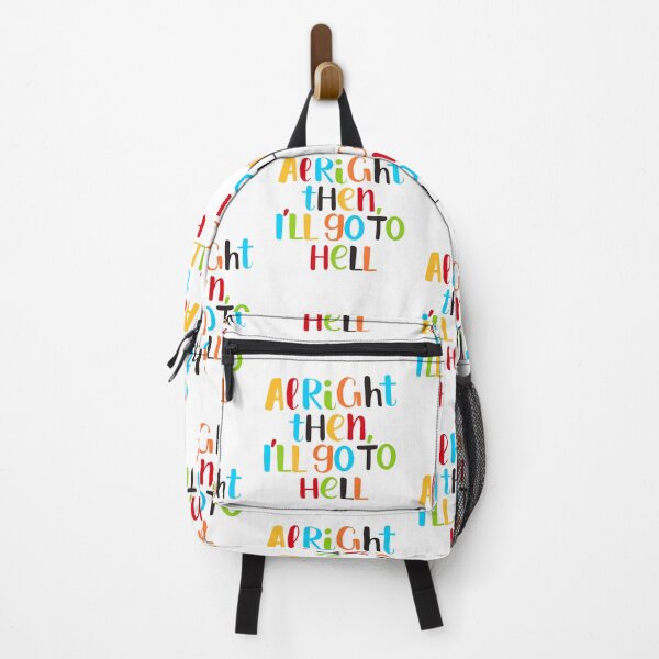Item preview, All right then, I'll go to hell.  designed and sold by KhadijaFakhri.
