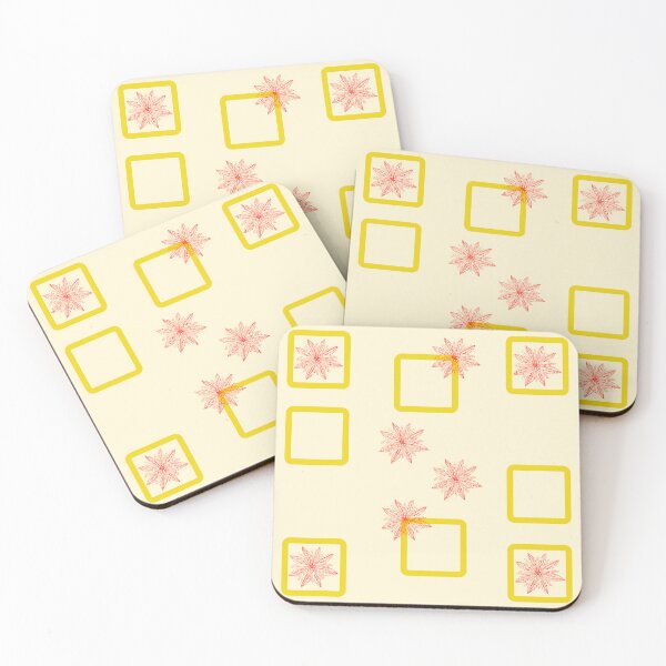 Item preview, Fantasy flowers and squares designed and sold by Gaillycools.