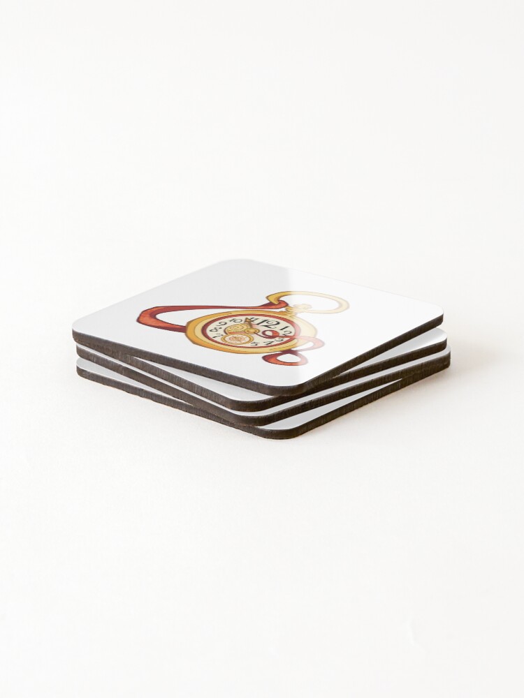 Thumbnail 4 of 5, Coasters (Set of 4), White Rabbit designed and sold by Halaylah.