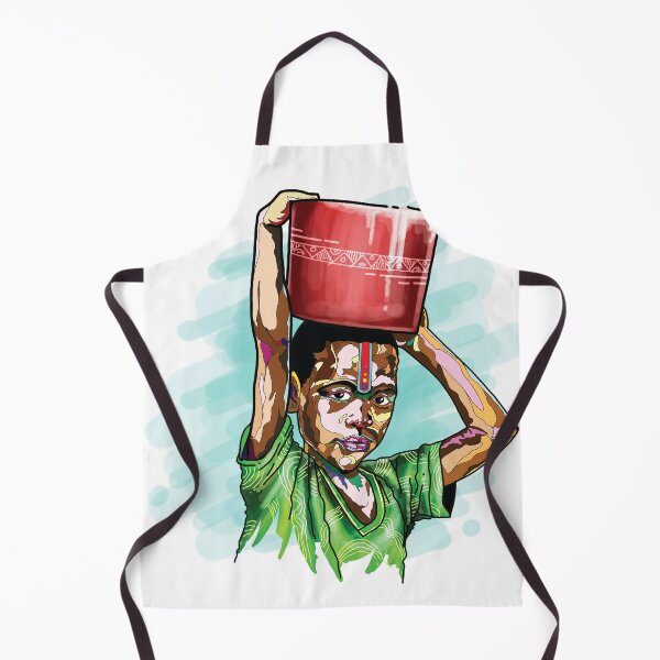 Item preview, Black African Boy Carrying a Water Bowl designed and sold by Kainene.