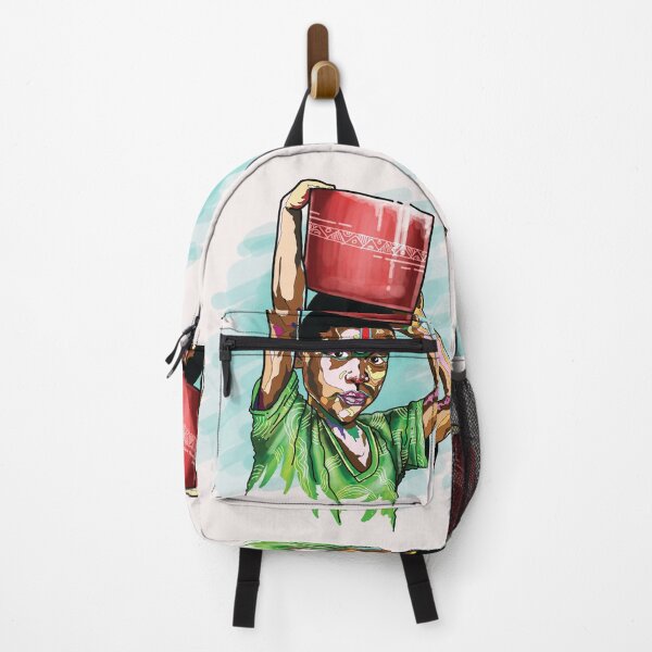 Item preview, Black African Boy Carrying a Water Bowl designed and sold by Kainene.