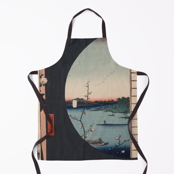 Item preview, View from Massaki of Suijin Shrine, Uchigawa Inlet, and Sekiya designed and sold by linggalibrary.
