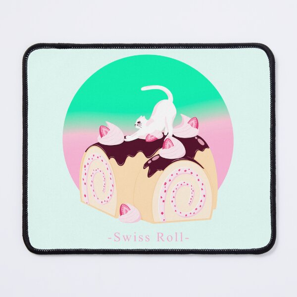 Item preview, Swiss Roll Cat - Variant designed and sold by AcePopDesigns.