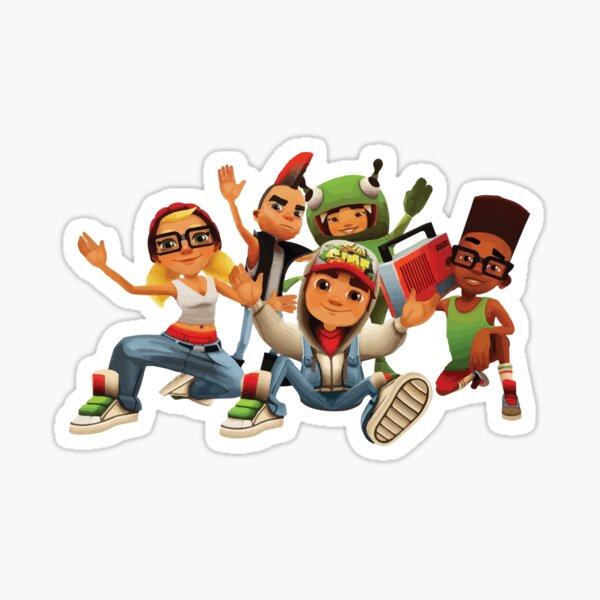 Copenhagen or Graffiti from the game Subway Surfers Sticker for Sale by  Mirosi-S