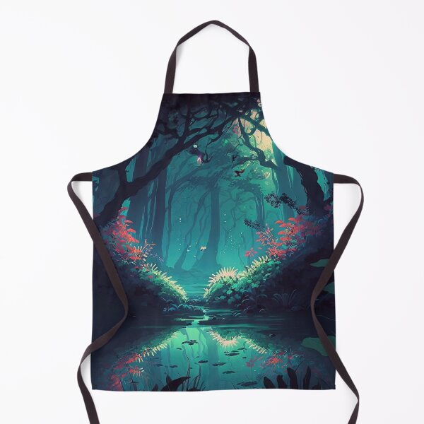 Item preview, Anime style forest scenery designed and sold by DSAHART.