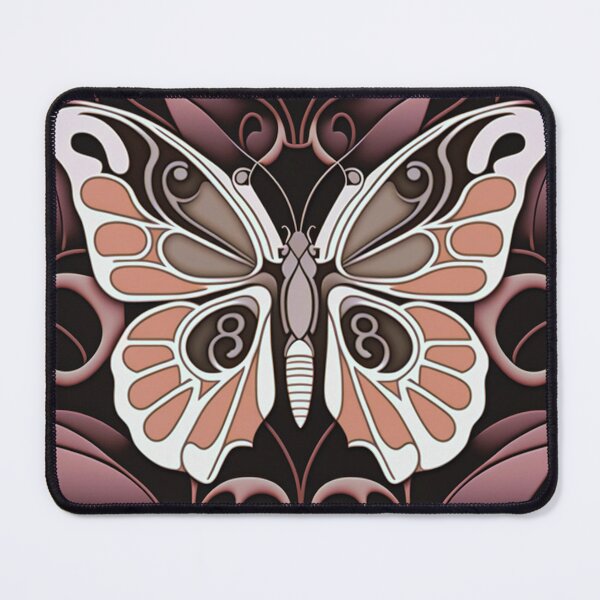 Item preview, Cute Butterfly Pattern | Soft Pink Butterfly | Insect Pattern | Monarch Butterfly | high resolution designed and sold by Synthetic-Intel.