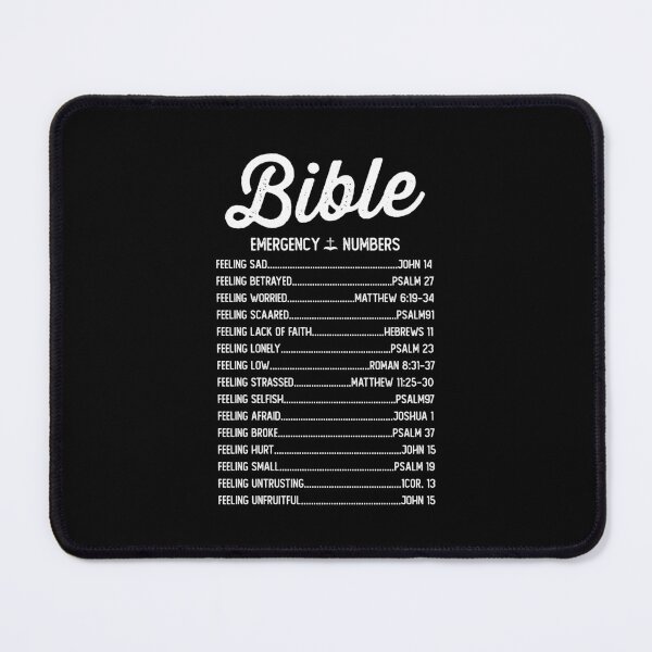 Item preview, Bible Emergency Numbers designed and sold by Memory Corner  Gift Shop.
