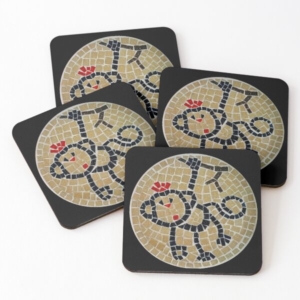 Item preview, Black monkey on the tree mosaic pattern designed and sold by IrinaKrilo.