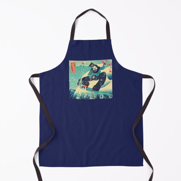 Item preview, Ukiyo-e Cool Skull Skeleton Snowboarding Snowboarder Gift designed and sold by mayamay0.