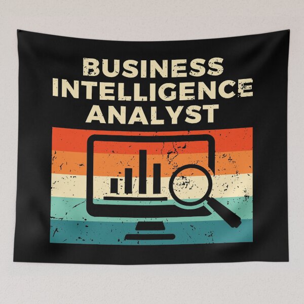 Item preview, Business Intelligence Analyst Retro Vintage designed and sold by NestaReign.