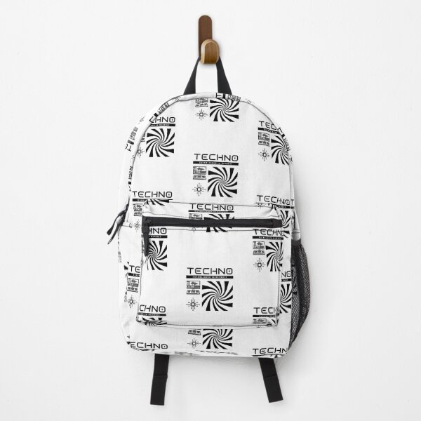 Item preview, Techno Established In Detroit (black)  designed and sold by Discothreadz.