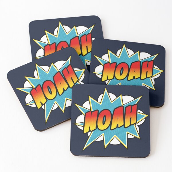 Item preview, Boys Noah Name Comic Book Superhero designed and sold by Rixta82.