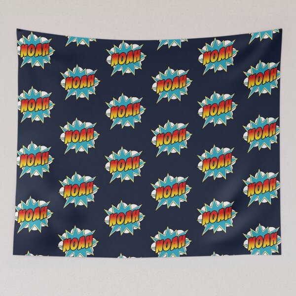 Item preview, Boys Noah Name Comic Book Superhero designed and sold by Rixta82.