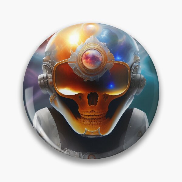 Item preview, The Creepy Extra-Terrestrial Robot with Skull designed and sold by CreepyDesigns.