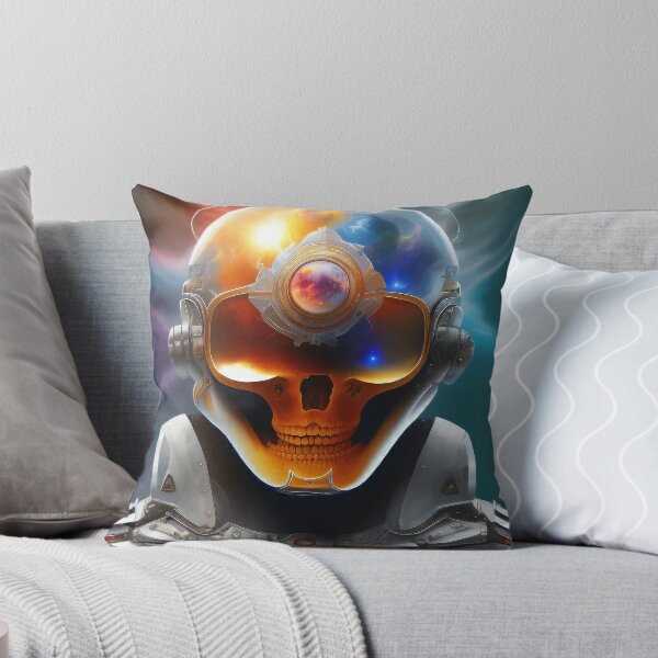 Item preview, The Creepy Extra-Terrestrial Robot with Skull designed and sold by CreepyDesigns.