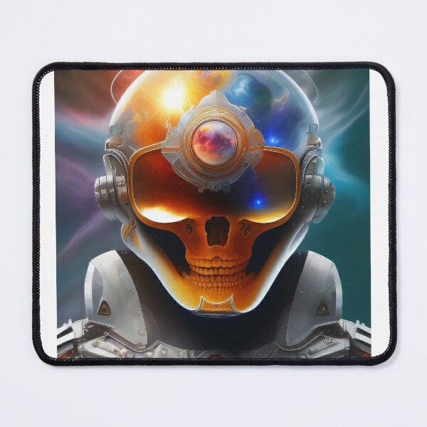Item preview, The Creepy Extra-Terrestrial Robot with Skull designed and sold by CreepyDesigns.