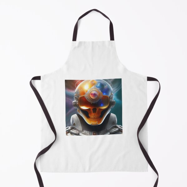 Item preview, The Creepy Extra-Terrestrial Robot with Skull designed and sold by CreepyDesigns.