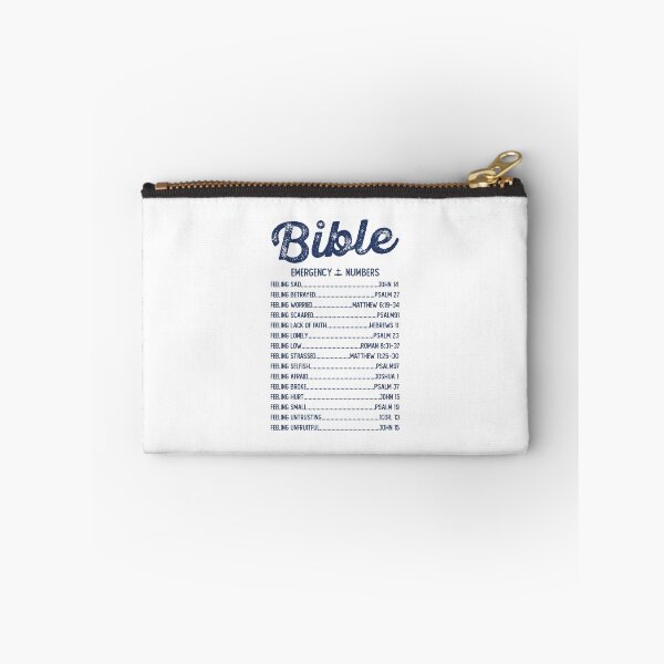 Item preview,  Christian Bible Emergency Numbers hotline designed and sold by Memory Corner  Gift Shop.