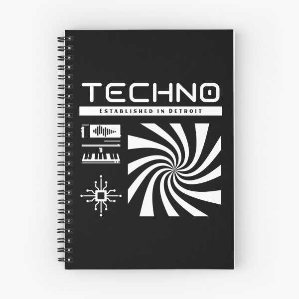 Item preview, Techno Established In Detroit designed and sold by Discothreadz.