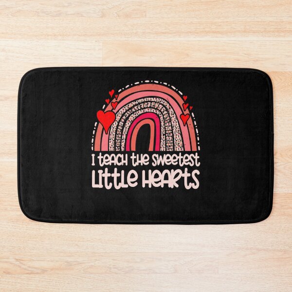 Item preview, I Teach The Sweetest Hearts Rainbow Teacher Valentines Day Tee Costume Outfit designed and sold by GraphifyArt.