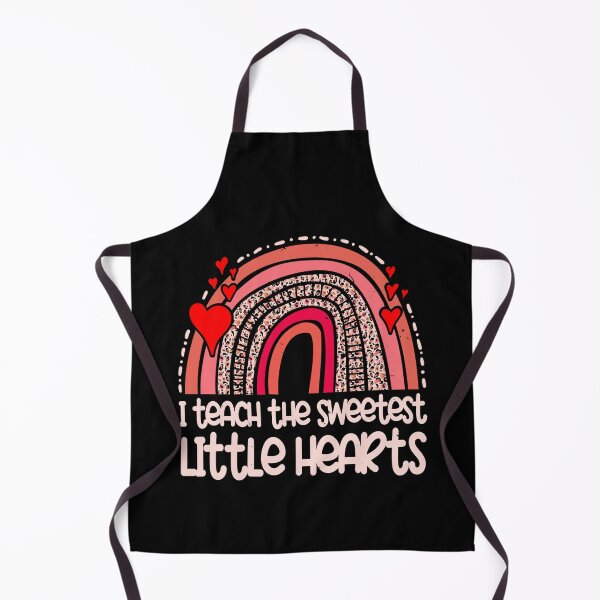 Item preview, I Teach The Sweetest Hearts Rainbow Teacher Valentines Day Tee Costume Outfit designed and sold by GraphifyArt.