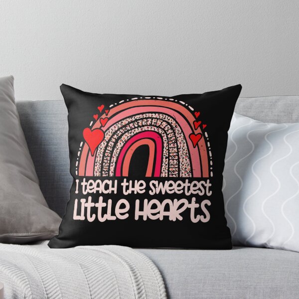 Item preview, I Teach The Sweetest Hearts Rainbow Teacher Valentines Day Tee Costume Outfit designed and sold by GraphifyArt.