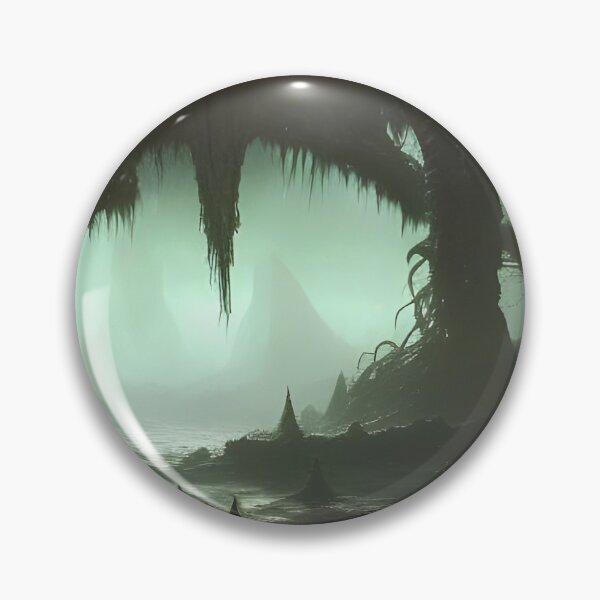 Item preview, 'Outskirts of R'lyeh' Abstract Painting Digital Art designed and sold by Gogmagosh.