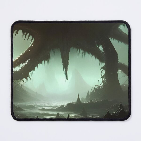 Item preview, 'Outskirts of R'lyeh' Abstract Painting Digital Art designed and sold by Gogmagosh.
