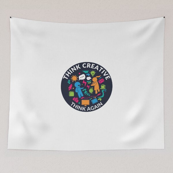 Item preview, Think Creative Think Again Design designed and sold by derendesign.