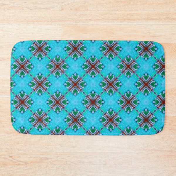 Item preview, Royal Crest Pattern, Floral Botanical design - Tiled pattern designed and sold by ZenArt-Fern.