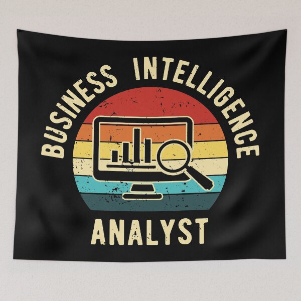 Item preview, Business Intelligence Analyst Vintage Retro designed and sold by NestaReign.