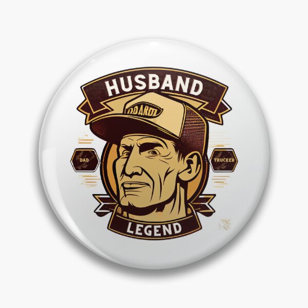 Item preview, Husband Dad Trucker Legend V1 designed and sold by JPMprints.