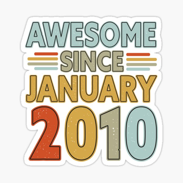 Item preview, Awesome Since January 2010 designed and sold by SugoiLynn.