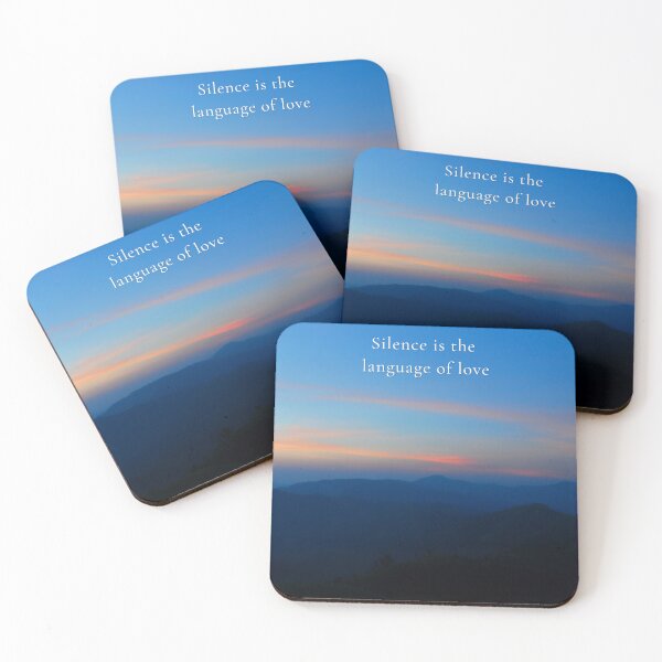 Item preview, Silence is the language of love designed and sold by InspiredByTruth.
