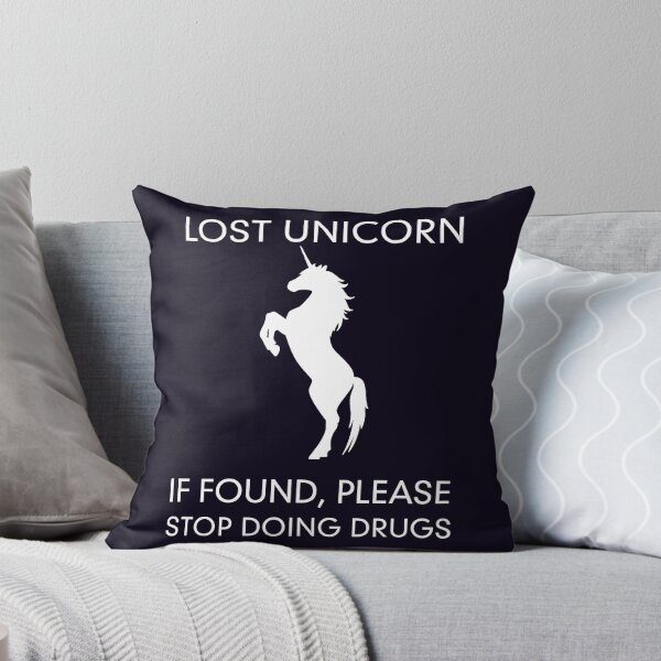 Item preview, Lost Unicorn. If found please stop doing drugs designed and sold by artemisd.