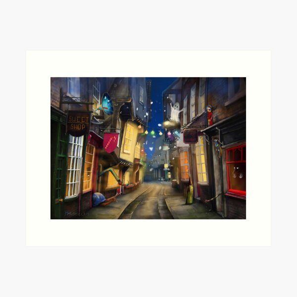 Item preview, 'The Shambles' designed and sold by Matylda Konecka Illustrations.