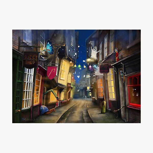 Item preview, 'The Shambles' designed and sold by Matylda Konecka Illustrations.