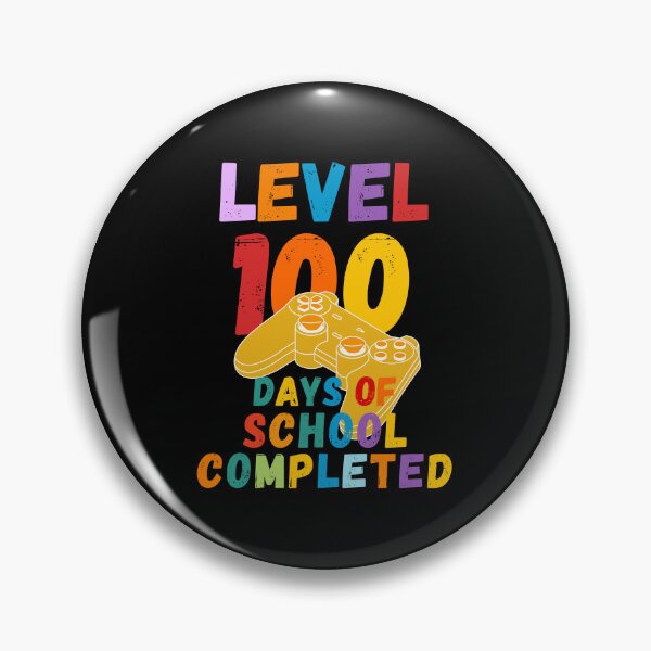 Item preview, 100 Days of School Completed, Gamer designed and sold by Moremon.