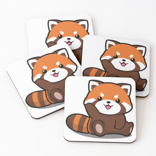 Item preview, too cute red panda designed and sold by jiji440.