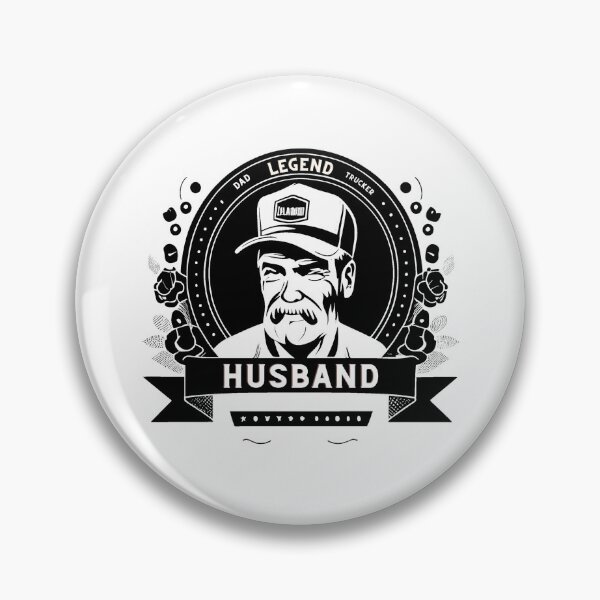 Item preview, Husband Dad Trucker Legend V3 designed and sold by JPMprints.