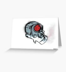 Spray-mask Greeting Card