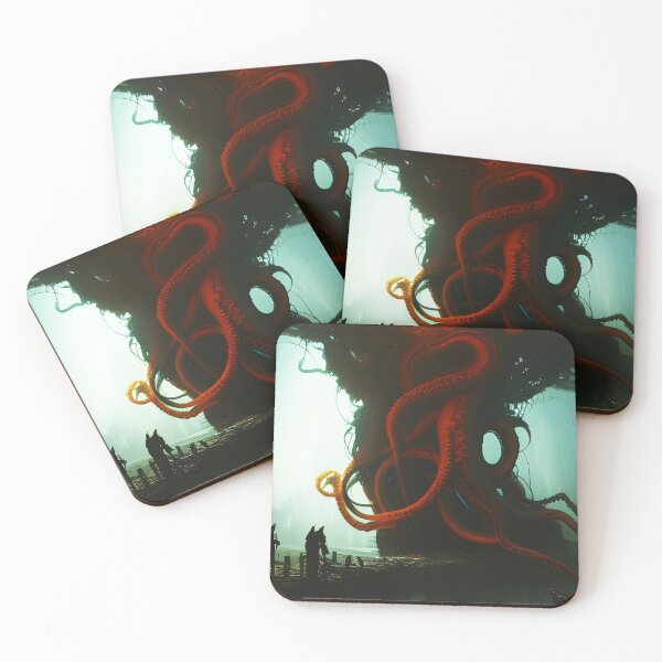 Item preview, Tomb of the Elder Things Abstract Painting Digital Art designed and sold by Gogmagosh.